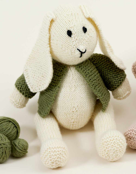 Bo Bunny Rabbit Knitting Pattern, Bo Peep DK Yarn