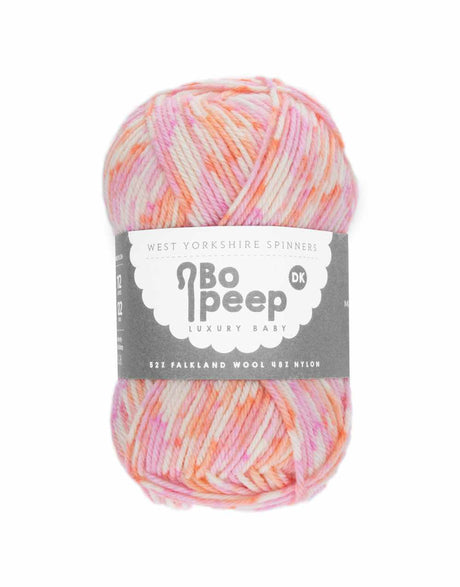 West Yorkshire Spinners Yarn & Wool Hopscotch (Variegated) Bo Peep Luxury Baby DK Yarn, West Yorkshire Spinners 5053682088373