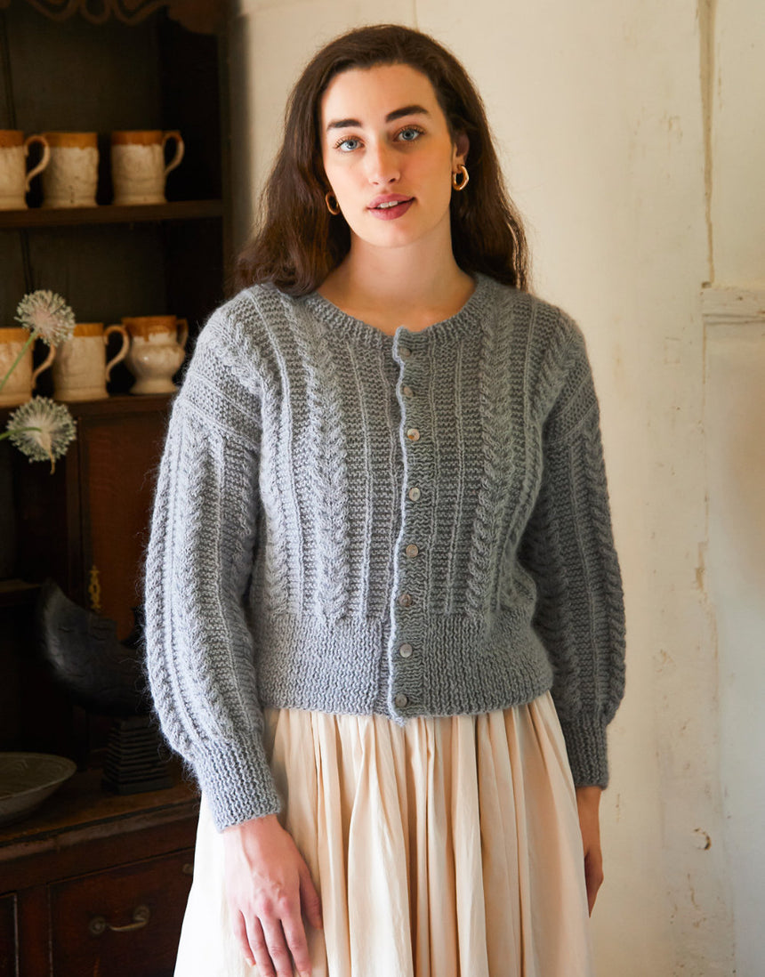 Fable Brushed Aran Folklore Pattern Book by Debbie Bliss and Chloé Elizabeth Birch