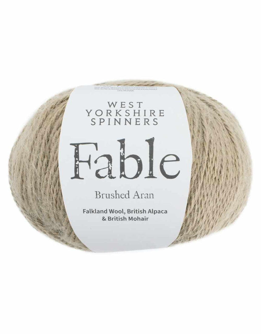 Fable Brushed Aran Yarn, West Yorkshire Spinners