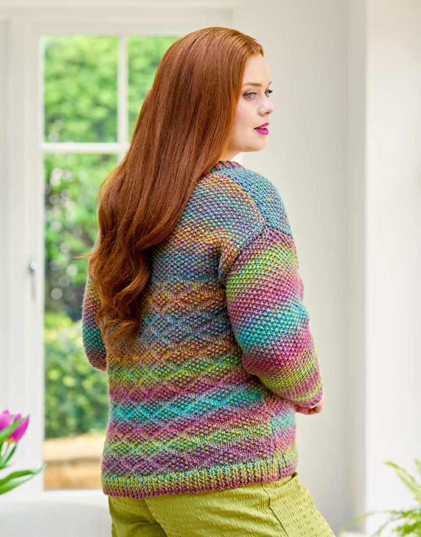 Celestine Tank Top & Jumper Knitting Pattern for Re:Treat Twist Chunky Yarn, Chloe Birch