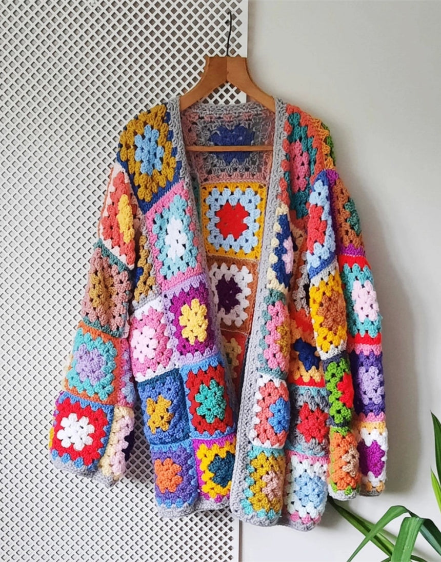 Yes You Cardi-Can Cardigan Printed Crochet Pattern, The Pigeon's Nest