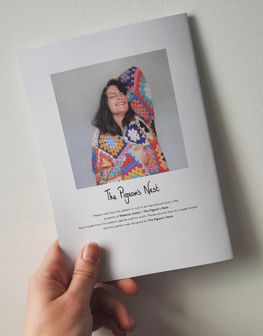 Yes You Cardi-Can Cardigan Printed Crochet Pattern, The Pigeon's Nest