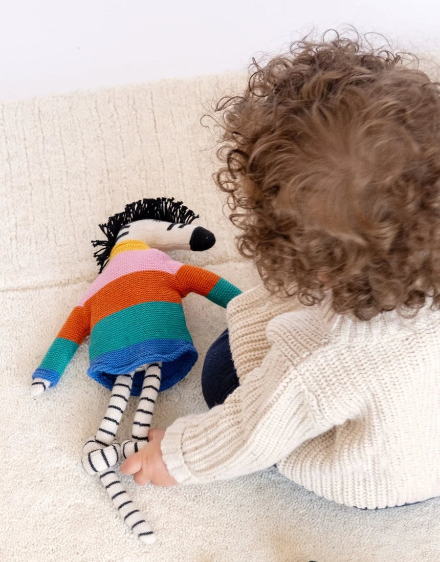 Zebra Ragdoll by Sophie Home
