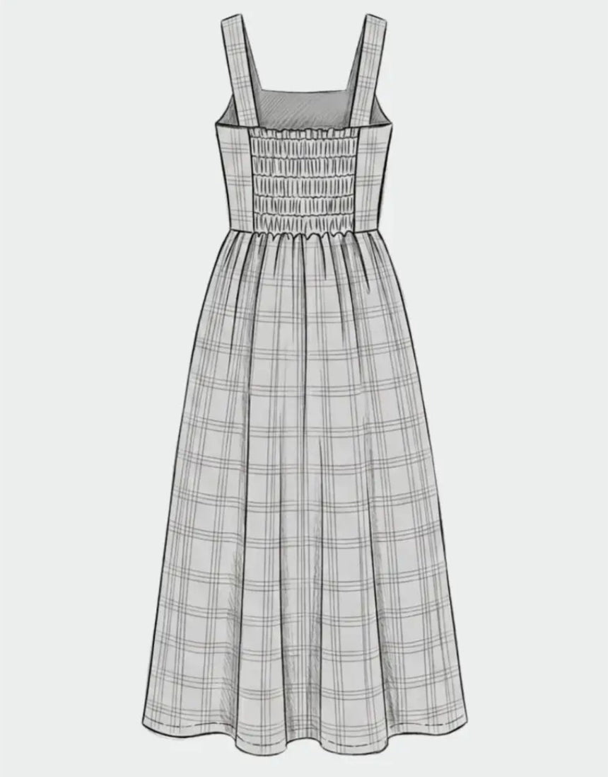 Alessia Dress Paper Sewing Pattern, Ciao Patterns
