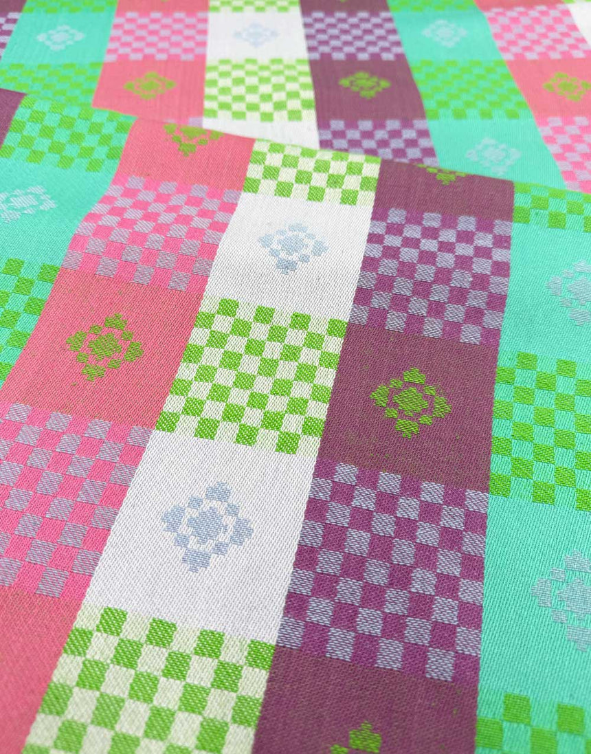 Ice Your Move Cotton Jacquard Fabric, Narrative by Anna Maria