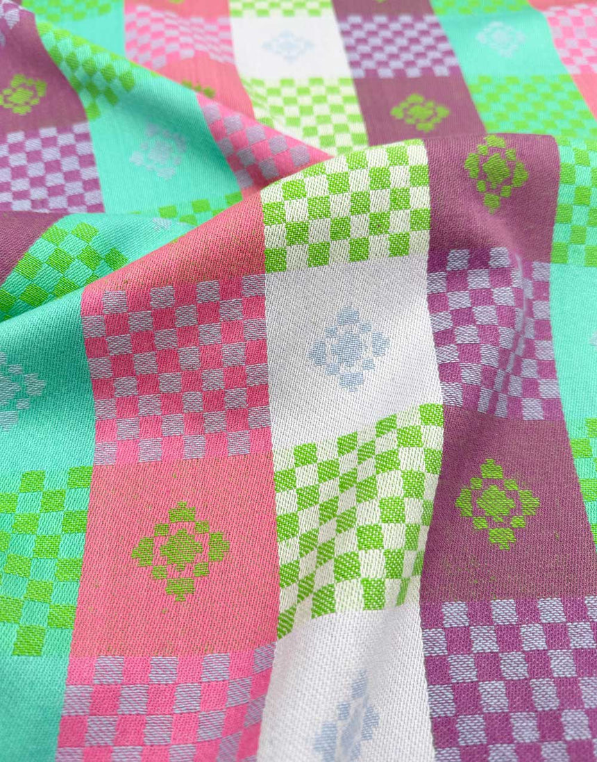 Ice Your Move Cotton Jacquard Fabric, Narrative by Anna Maria
