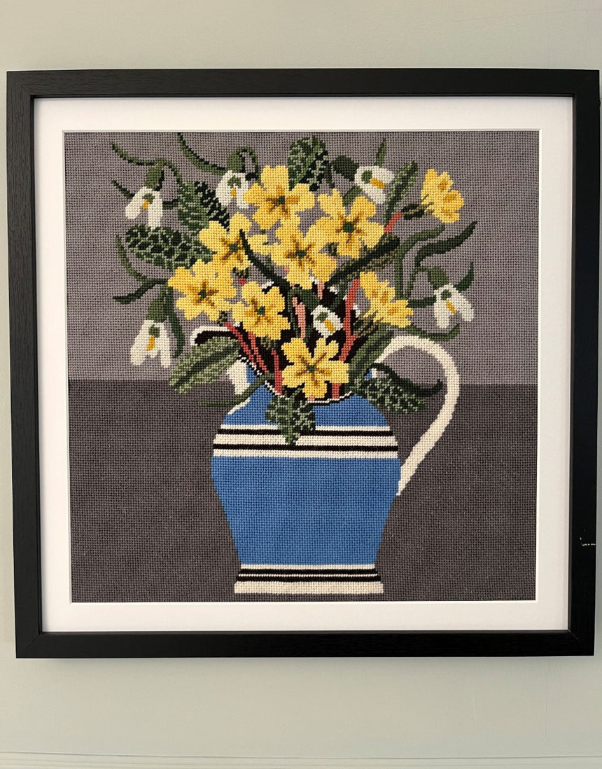 Primrose Tapestry Printed Canvas Kit, Vanessa Bowman