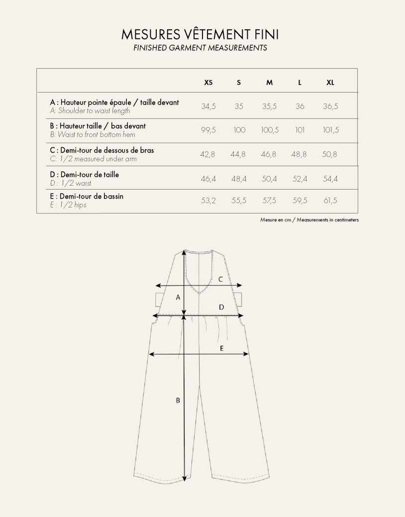 La CombiShort Sewing Pattern, Atelier Brunette