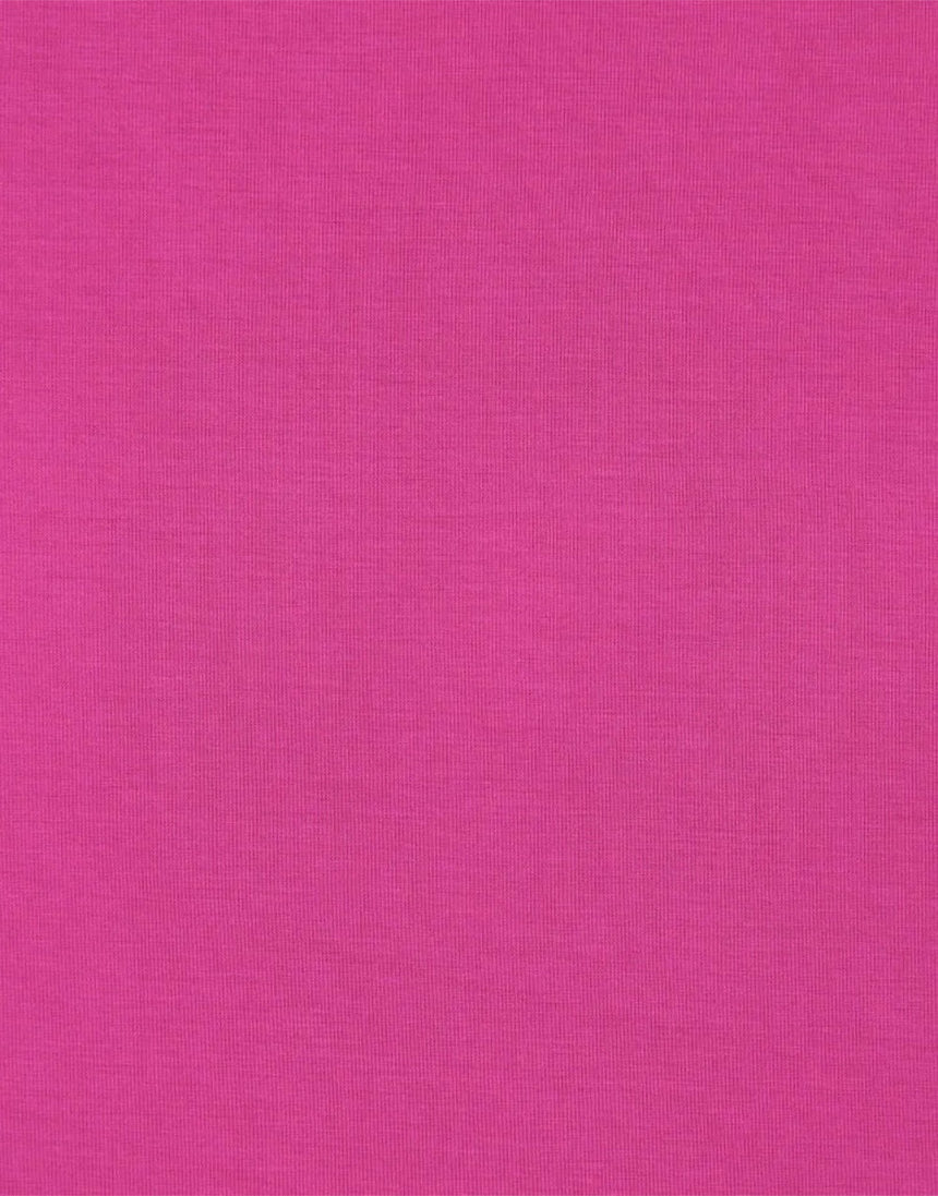 Hot Pink Pure Bamboo Jersey Fabric