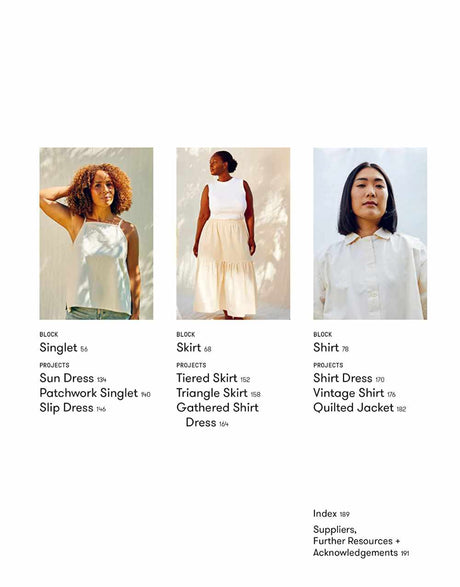 Birgitta Helmersson Books Zero Waste Patterns: 20 Projects to Sew Your Own Wardrobe 9781787139244 9781787139244