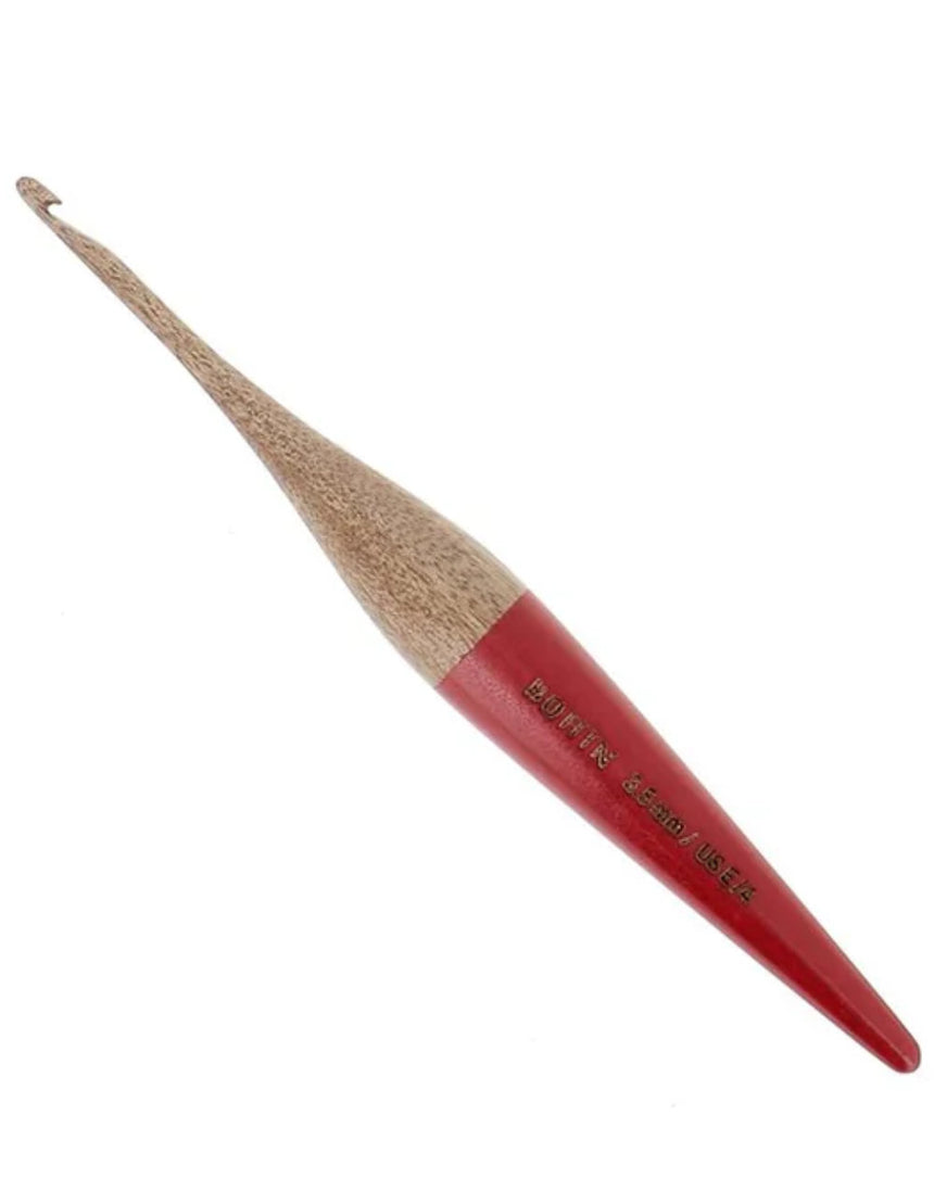 Bohin Mango Wood Crochet Hook