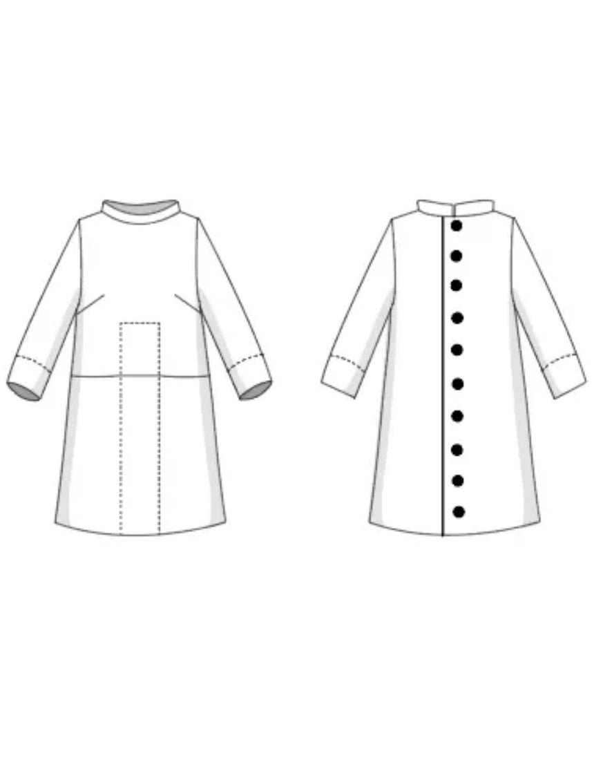 Cassatt Dress Paper Sewing Pattern, Sew Different