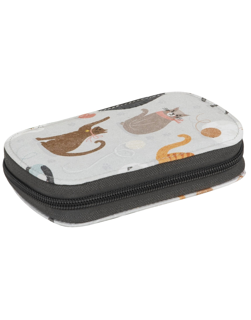 Cat Sewing Kit Zipped Case