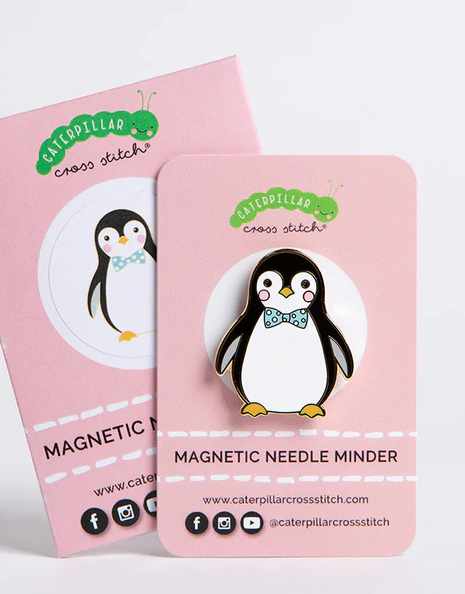 Penguin Magnetic Needle Minder, Caterpillar Cross Stitch