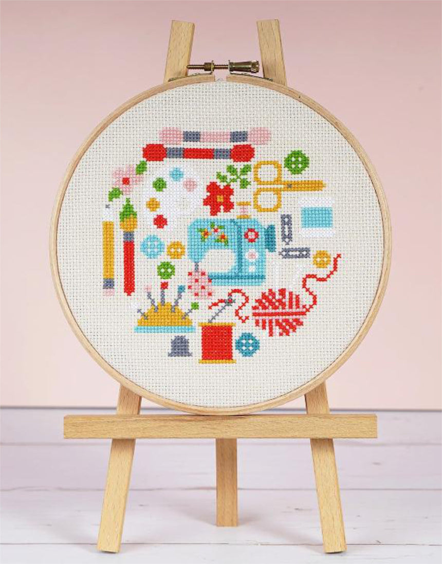 Oh Sew Crafty Cross Stitch Kit, Caterpillar Cross Stitch