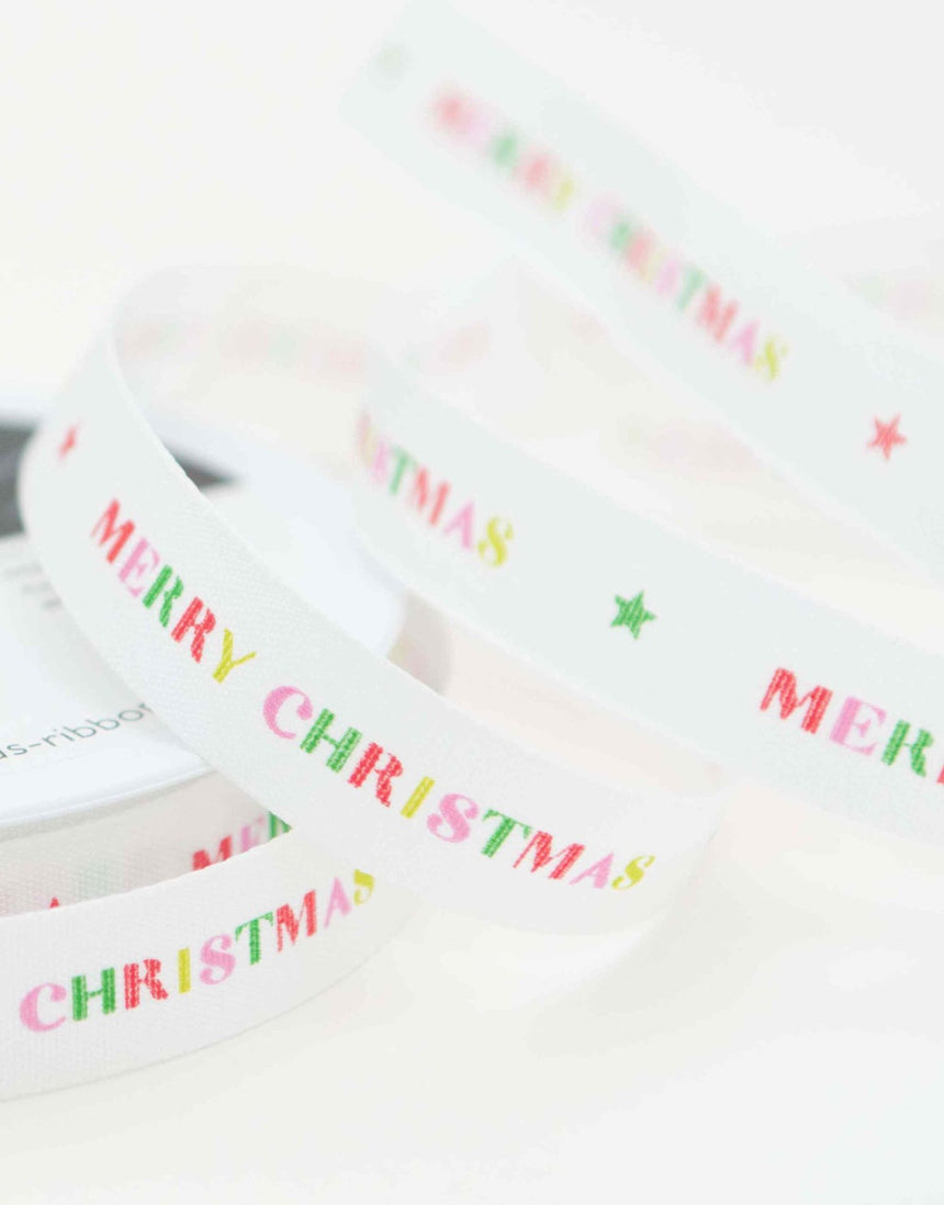 Merry & Bright Ribbon 15mm