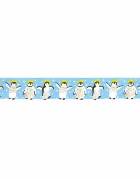 Not specified Ribbon & Trimming Party Penguins Christmas Ribbon, 25mm 5024264188279