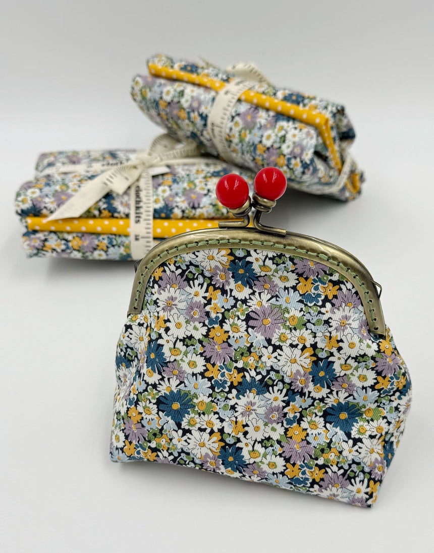 Liberty Fabrics Clasp Purse Clothkits® Sewing Kit with Liberty Fabrics