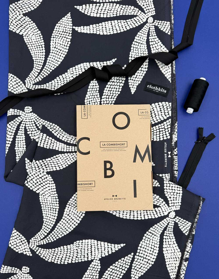 Kaola CombiShort Jumpsuit Dressmaking Kit, Atelier Brunette