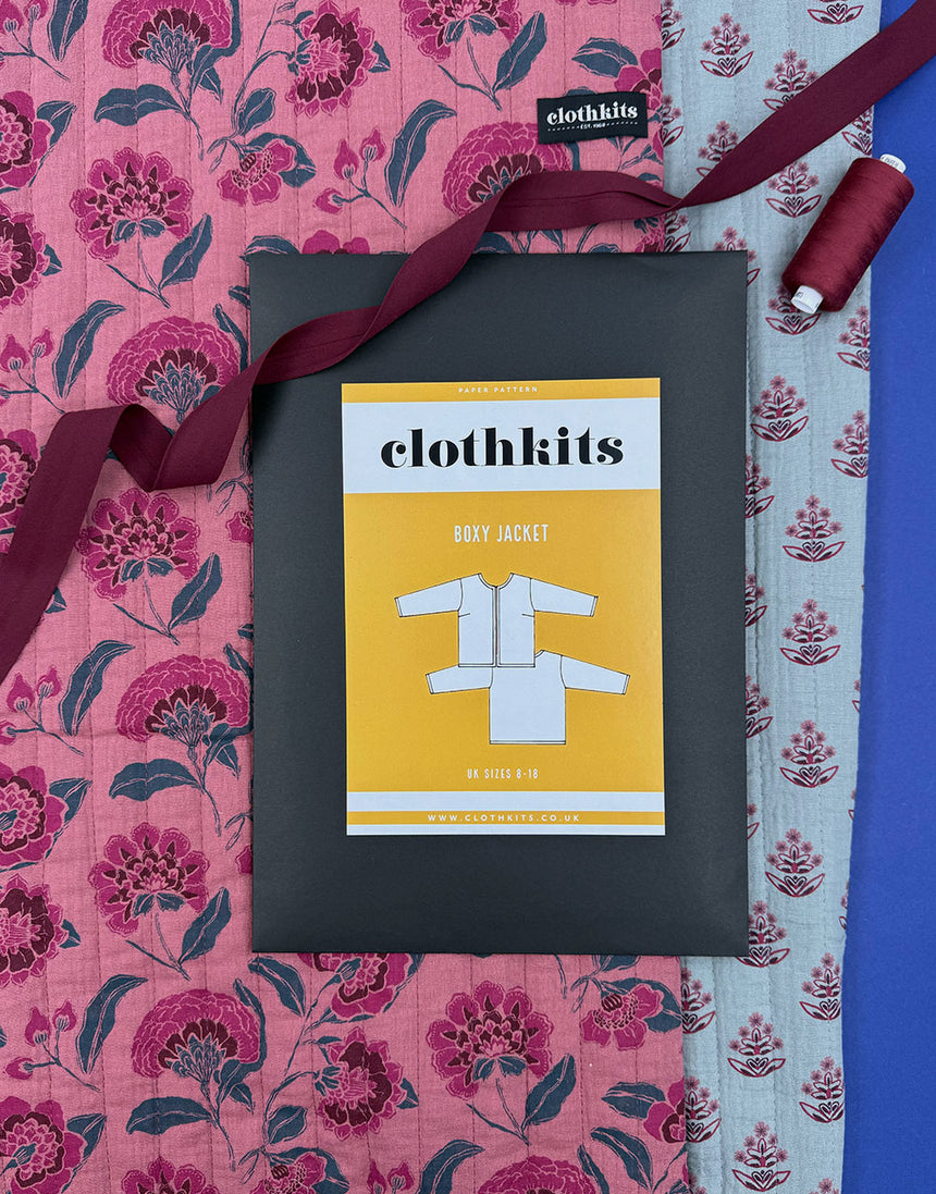 Clothkits® Boxy Jacket Kit – Quilted Double Gauze