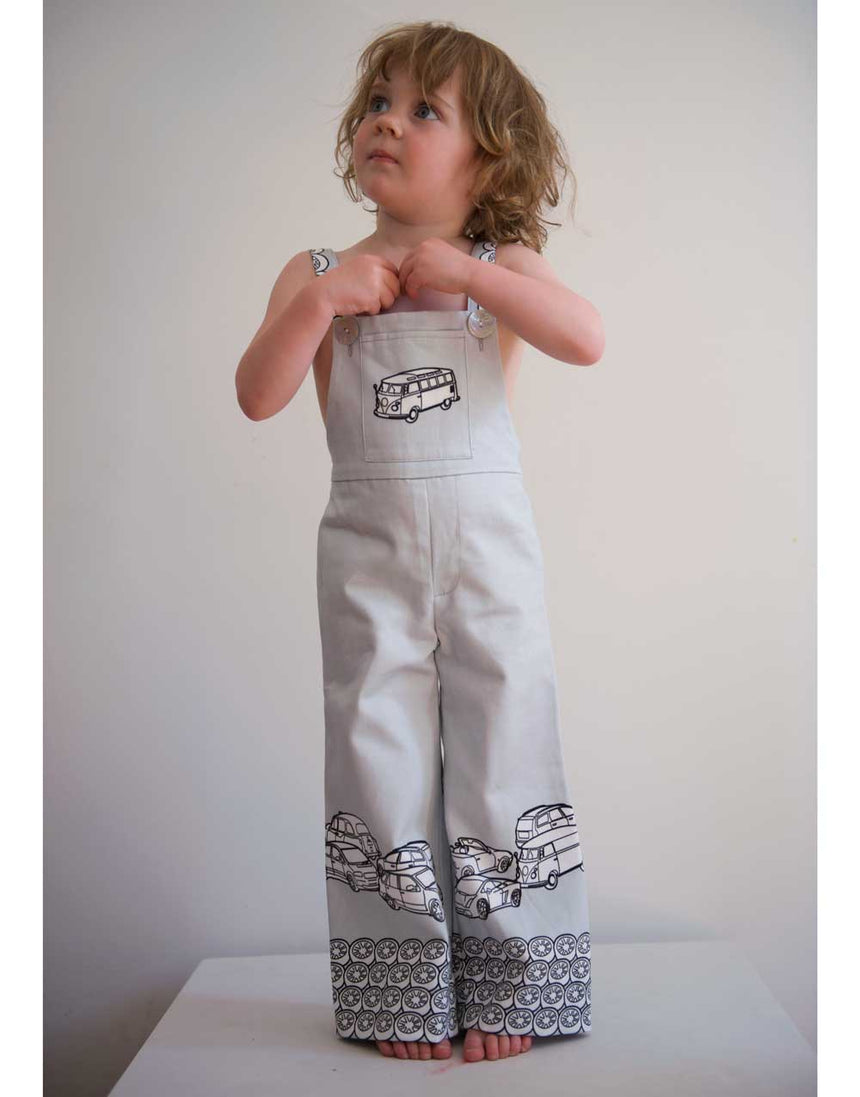 Traffic Jam Clothkits® Dungarees, Children's Dressmaking Kit, Ages 2-4