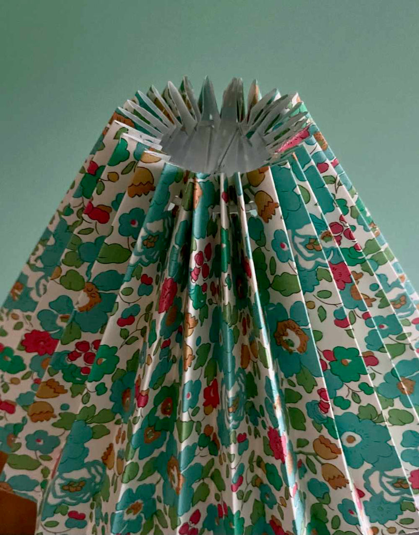 Accordion Liberty Lawn Pleated Lampshade | Chichester Craft Course