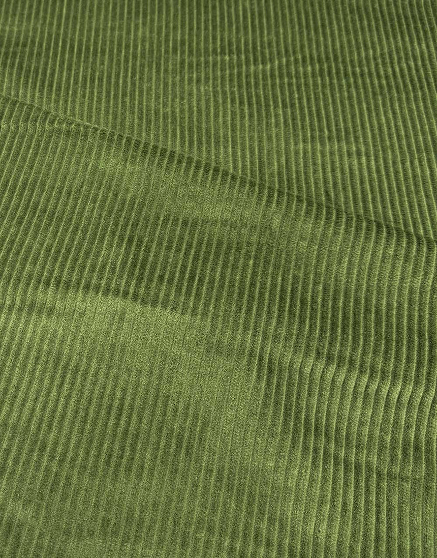 Remnant 65cm - Sage Green 4.5 Wale Jumbo Cotton Corduroy Fabric