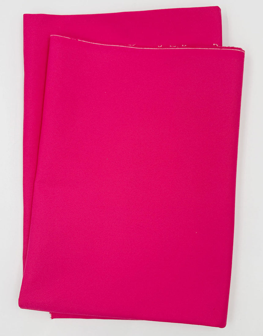 Cerise Pink Cotton Drill Fabric