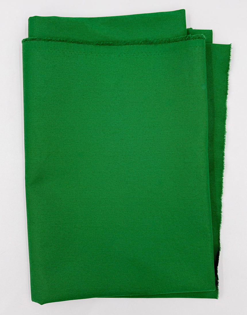Emerald Green Cotton Drill Fabric