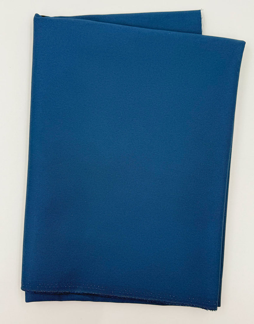 Light Navy Blue Cotton Drill Fabric