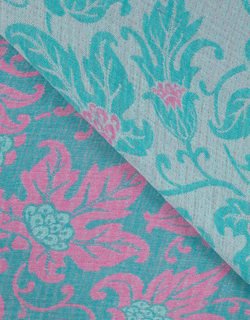 Remnant 1.7m - Curacao Breeze Cotton Hammam Jacquard Reversible Fabric