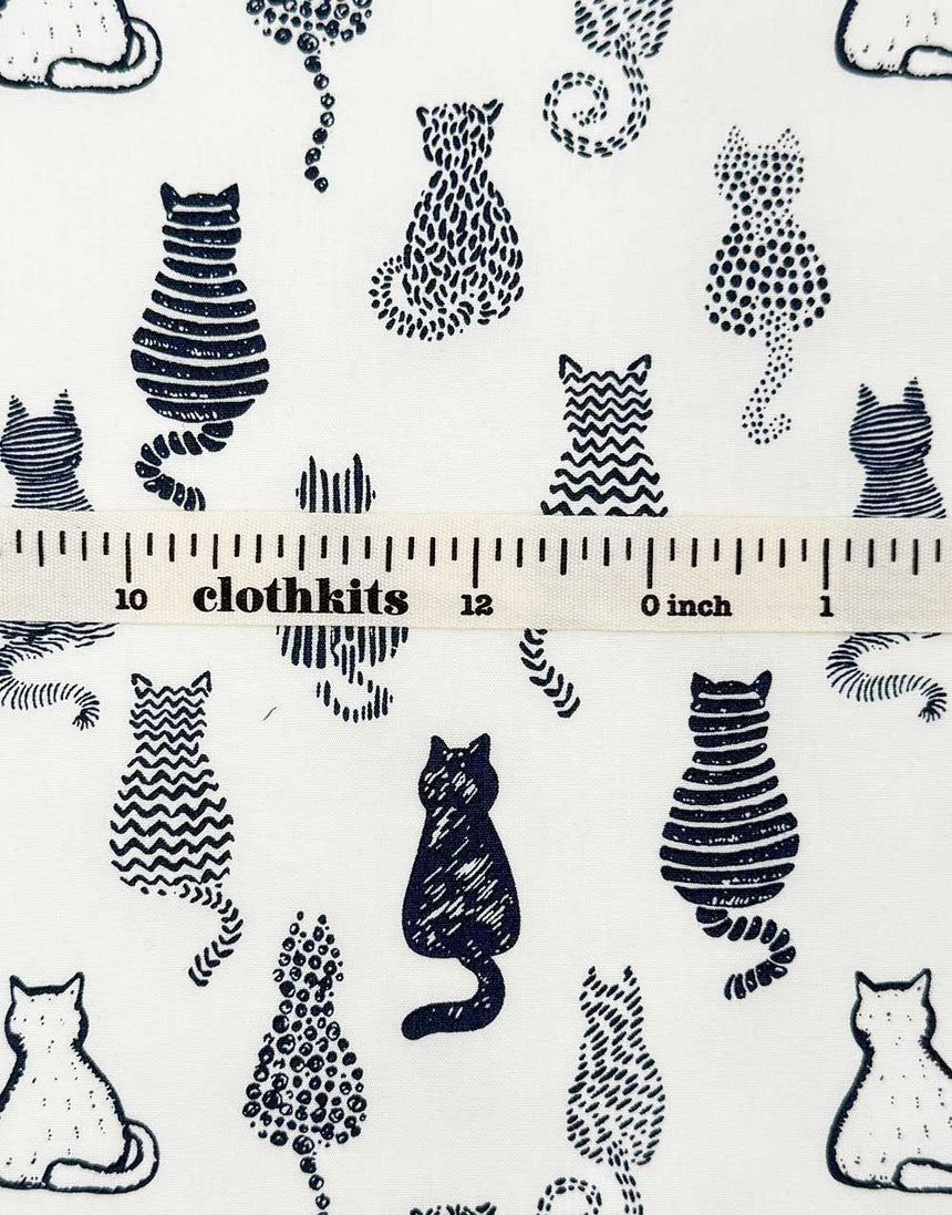 Cat Parade Cotton Poplin Fabric
