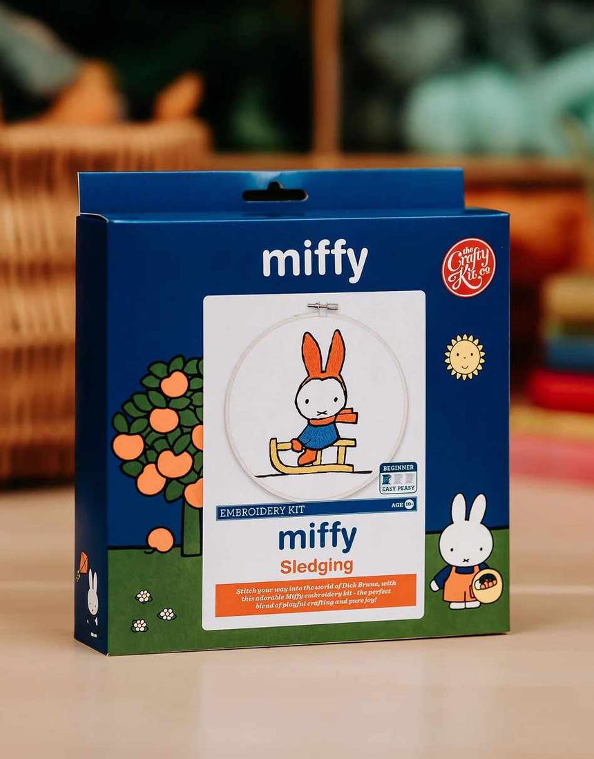 Miffy Embroidery Kit, Crafty Kit Company