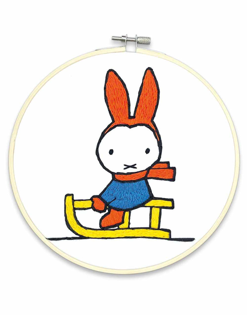 Miffy Embroidery Kit, Crafty Kit Company