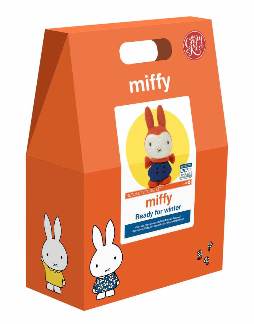 Miffy Needle Felting Kit, Crafty Kit Company