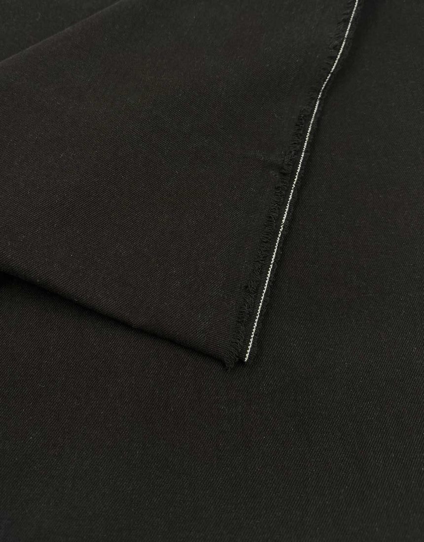 Foundry Denim Collection - Ink Black Washed Denim