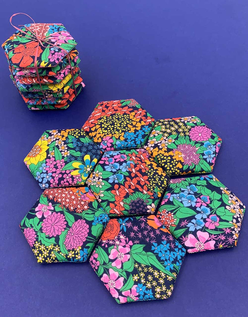 Set of Pattern Weights Handmade with Liberty Fabrics, Dhurata Davies