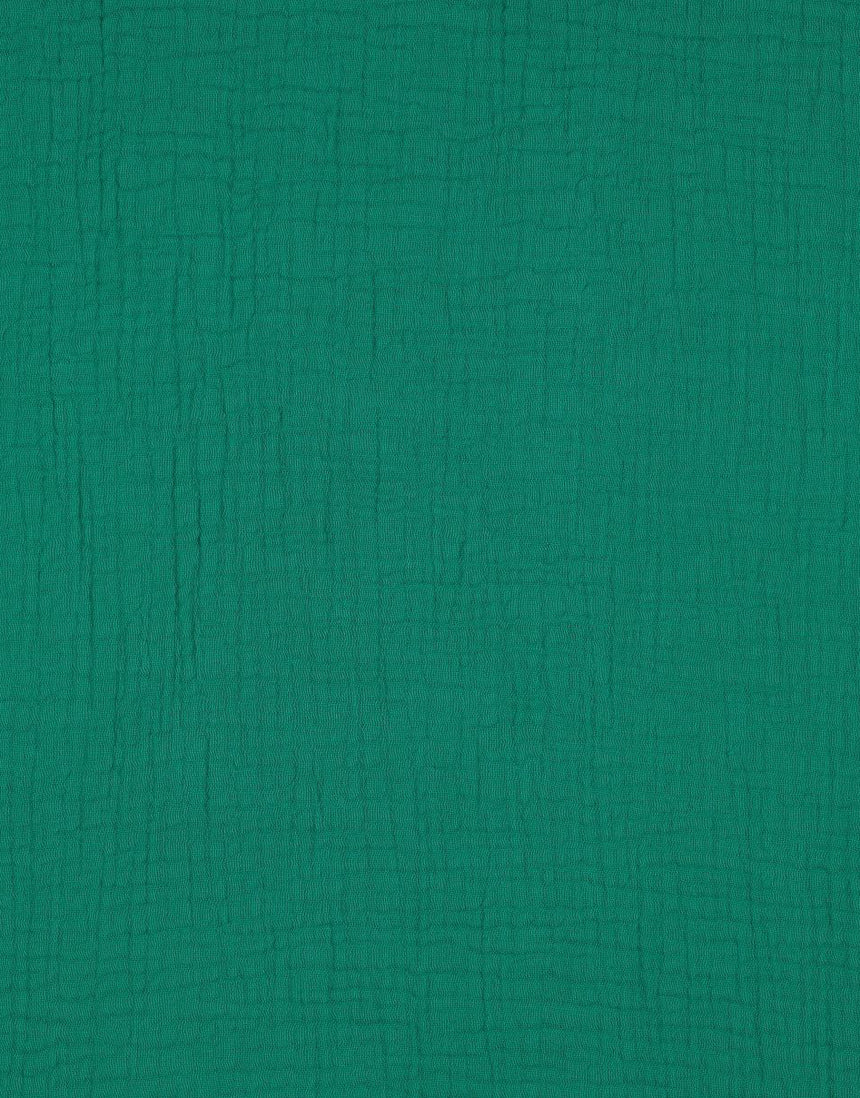 Green Organic Cotton Double Gauze Fabric
