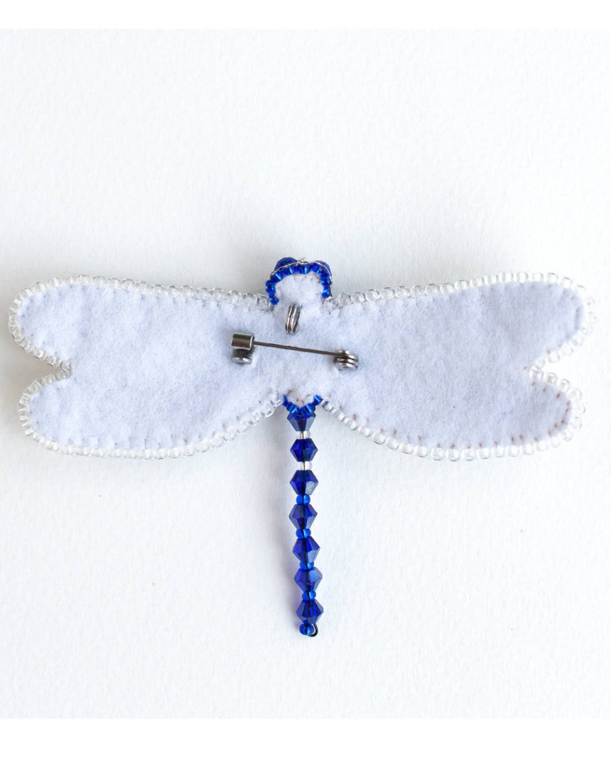 Dragonfly Beaded Embroidery Brooch/Hanging Decoration Kit