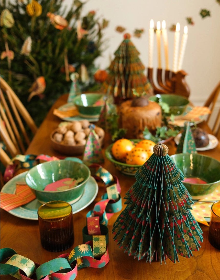 Christmas Fir Tree Honeycomb Decoration, East End Press