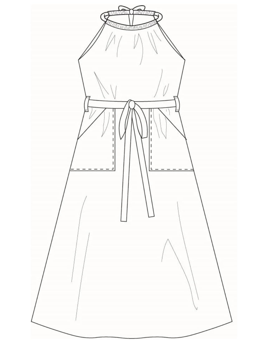 Paloma Dress & Skirt Sewing Pattern, Emporia Patterns