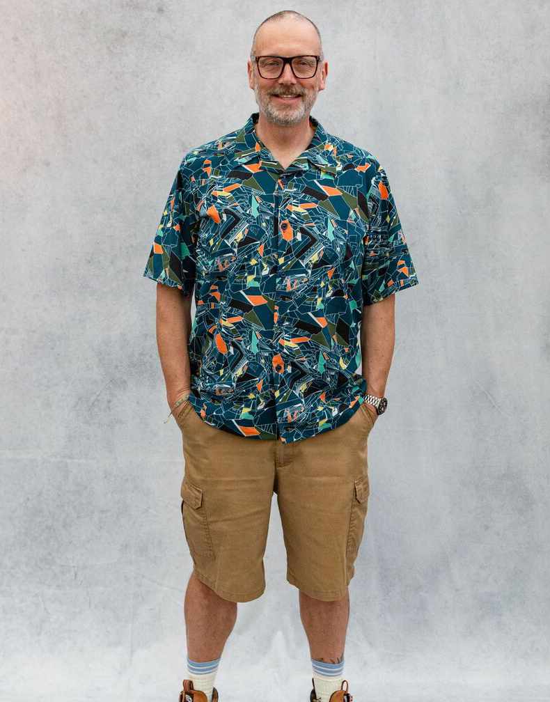 Tony Men's Shirt Sewing Pattern, Emporia Patterns