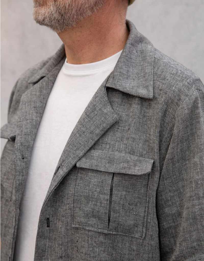 Tony Men's Shirt Sewing Pattern, Emporia Patterns