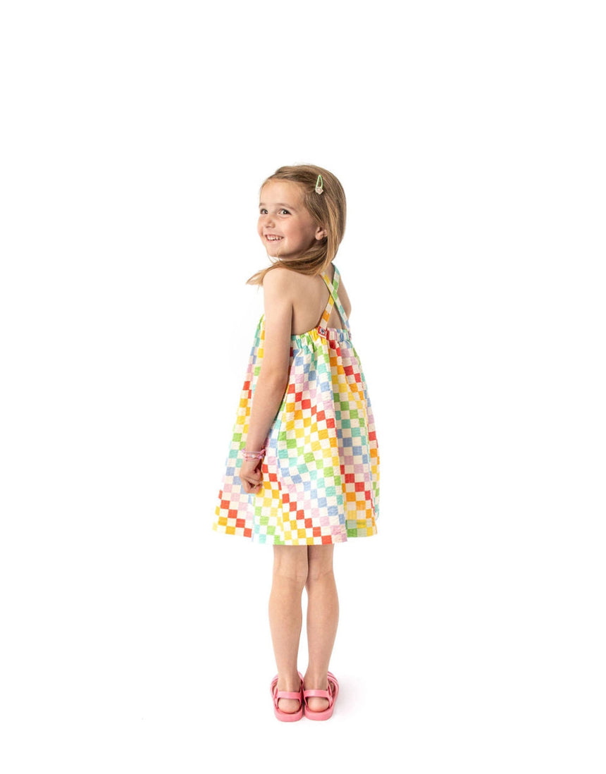 Ettle Dress & Top Children's Sewing Pattern, Little Rosy Cheeks