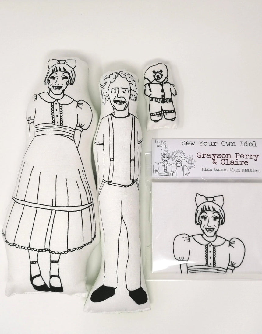 Grayson Perry Sew Your Own Idol Doll Kit, Fat Hen & Flo