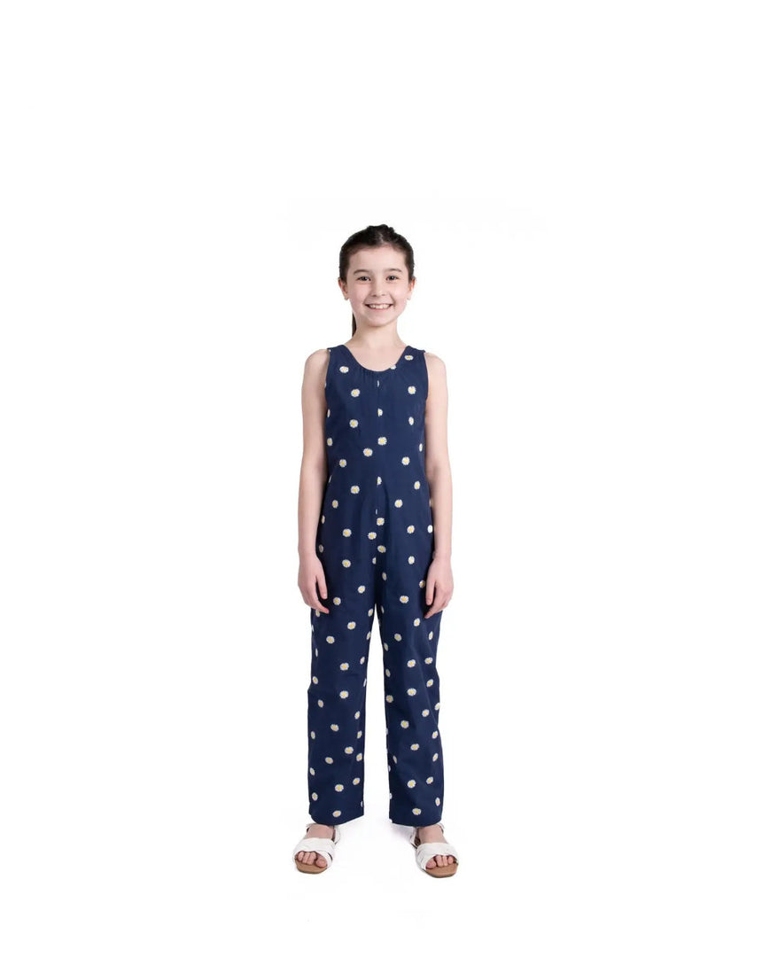 Folly Jumpsuit Children's Sewing Pattern, Little Rosy Cheeks