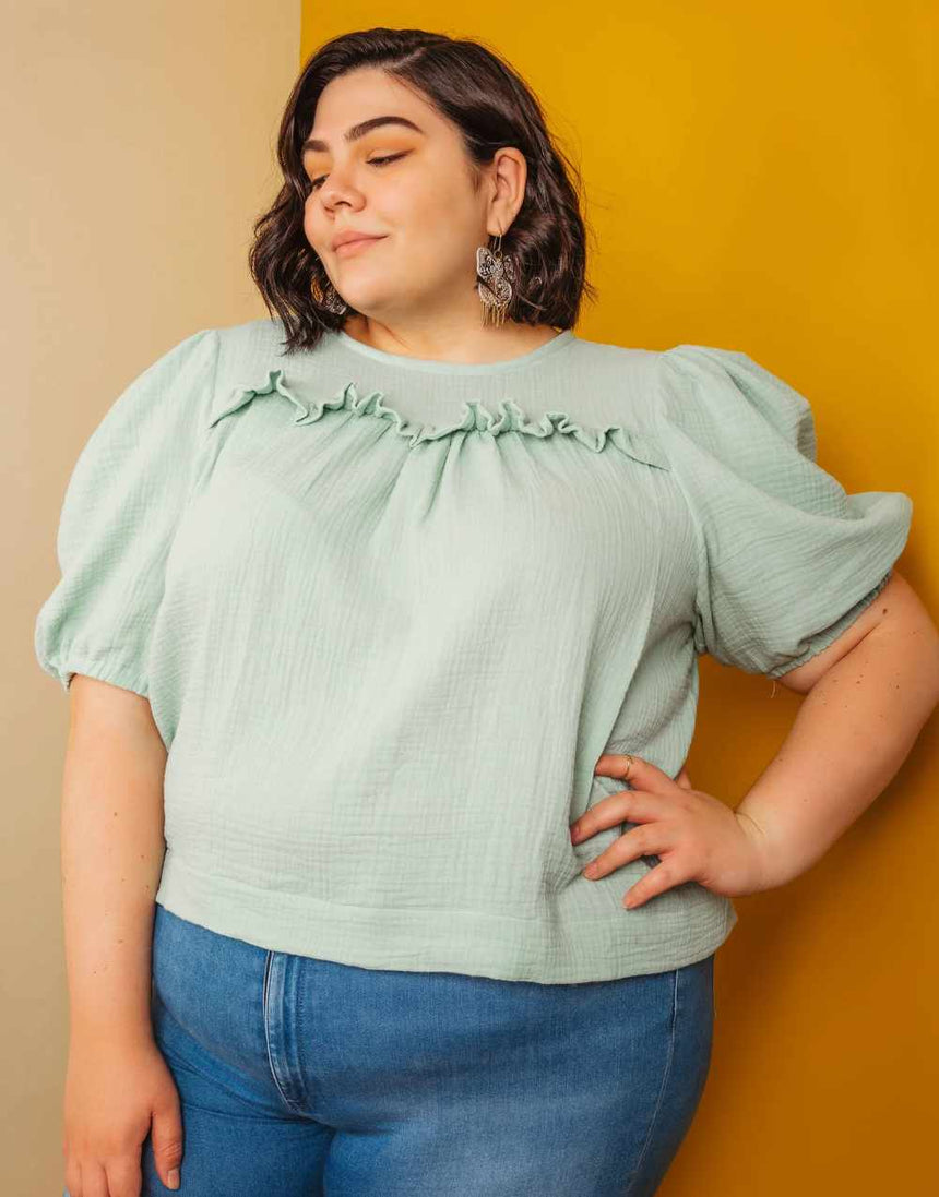 The Sagebrush Top Sewing Pattern, Friday Pattern Company