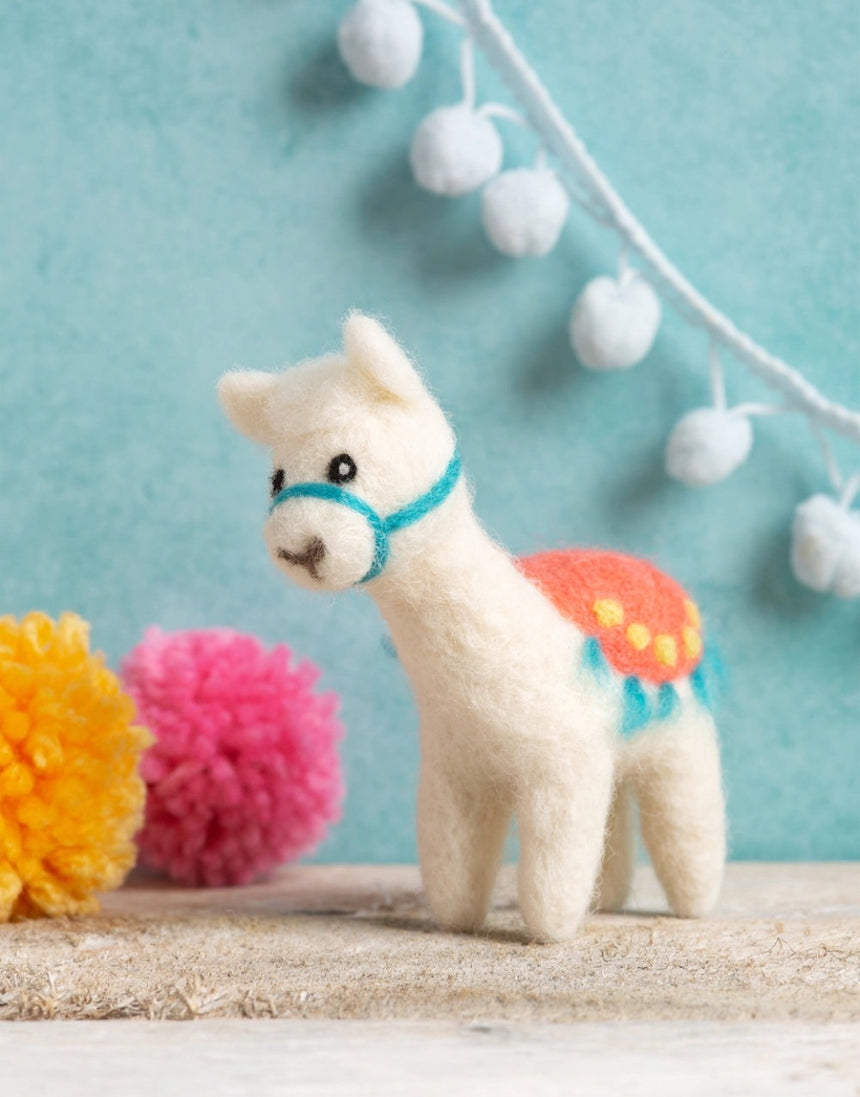 Alpaca Mini Needle Felting Kit, Hawthorn Handmade