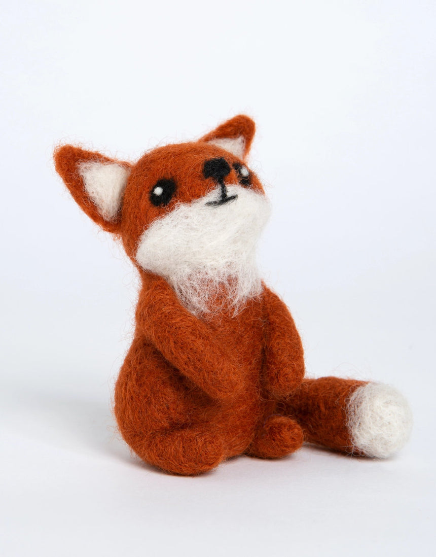 Fox Cub Mini Needle Felting Kit, Hawthorn Handmade